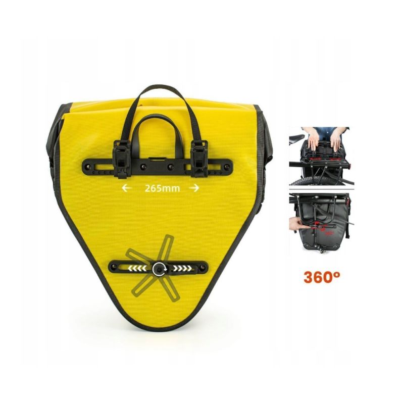 Rockbros Waterproof Trunk Bag 20L Yellow