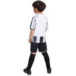 adidas Juventus 25/26 Home Kids' Kit White and Black JN5220