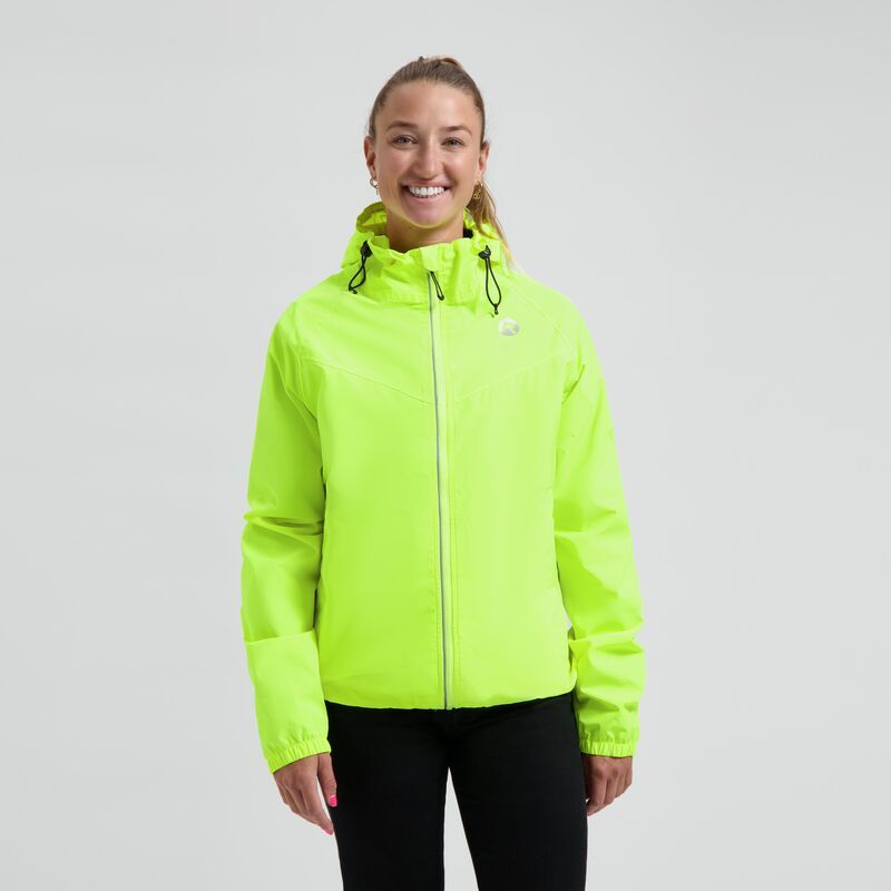 Rogelli unisex rain CORE fluor 2XL dzseki