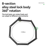 Rockbros bike lock 32140006001 foldable