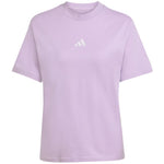adidas Essentials 3-Stripes Cotton Women's T-Shirt Light Purple JX7619 Ruházat