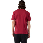 Champion Men's SS Tee red 221798 RS508 piros férfi póló 221798RS508