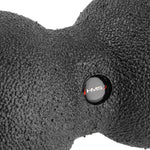 HMS Double Massage Ball / Duo Ball BLM02 8*16CM fekete edzéssegítő 17-42-024