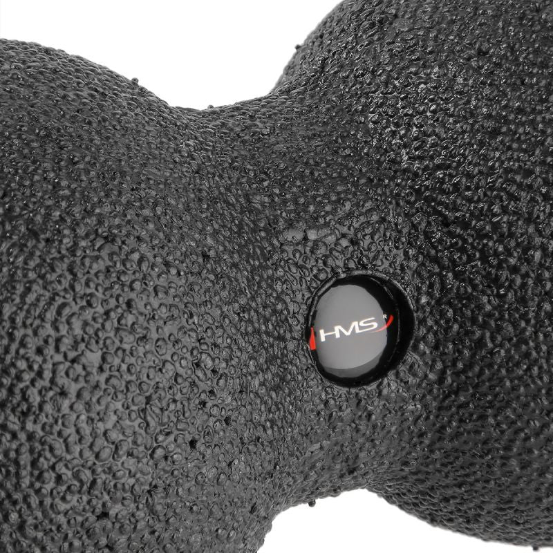 HMS Double Massage Ball / Duo Ball BLM02 8*16CM fekete edzéssegítő 17-42-024