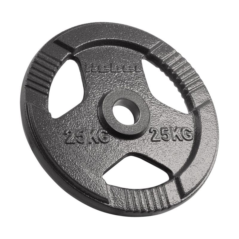 Rebel Cast iron Olympic weight plate 25kg, 51mm hole, plate with handles, ACTIVE edzőfelszerelés RBA-2143-25
