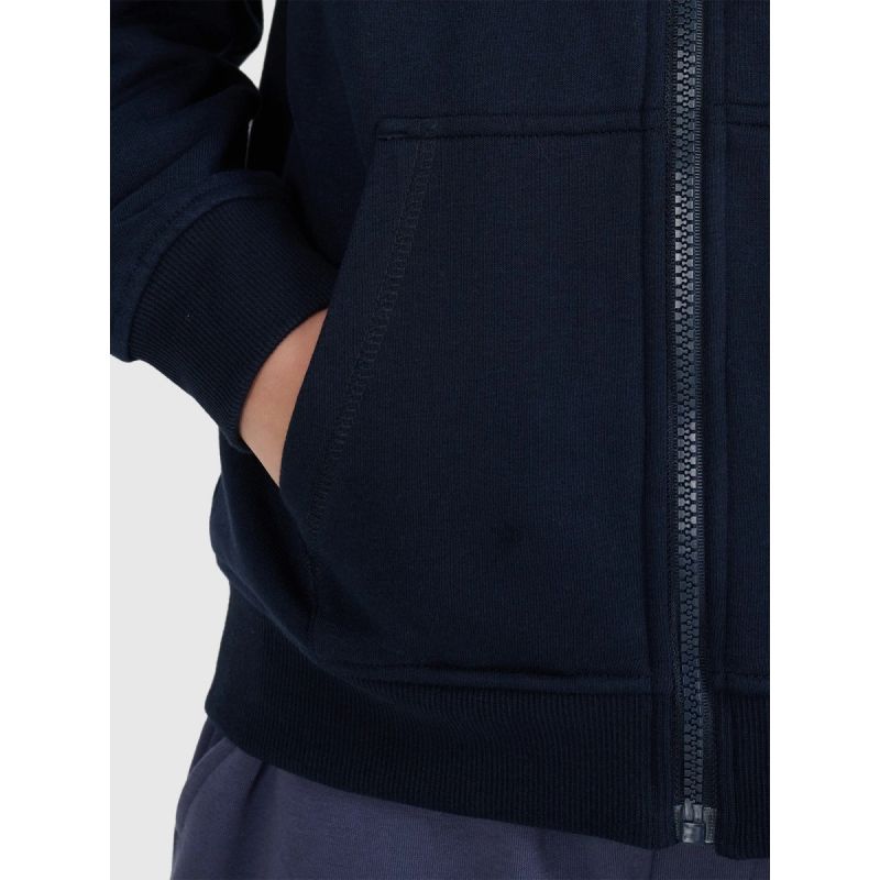 Boy's zip-up hooded sweatshirt 4F 4FJRMM00TSWSM2481-31S kapucnis pulóver