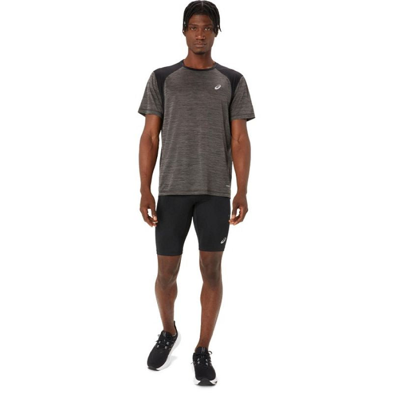 Asics Road SS Top M 2011C992001 Ruházat