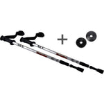 Nils Extreme TK631 trekking poles fekete sticks