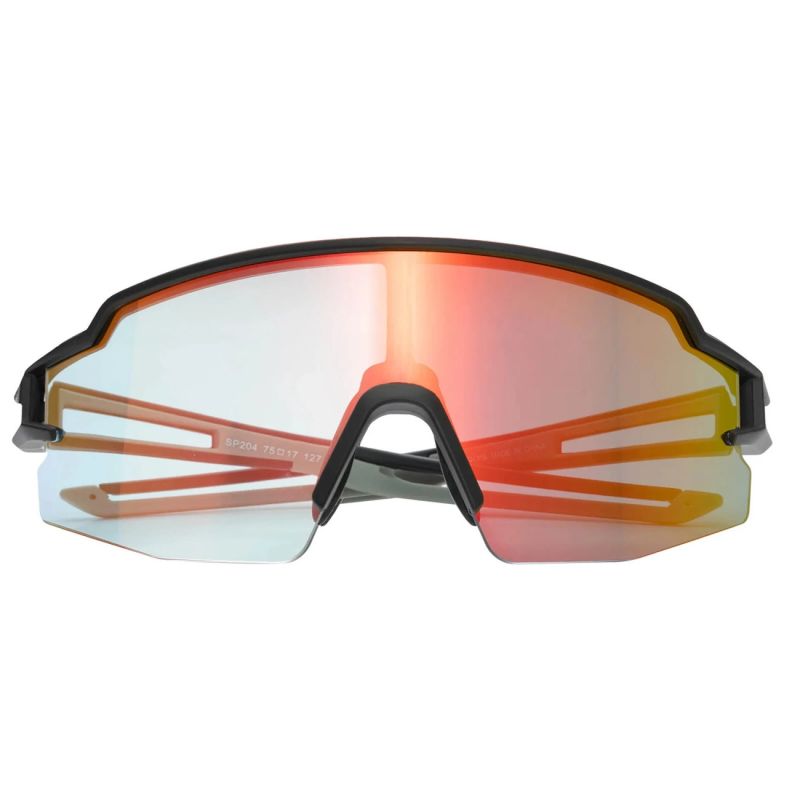 Rockbros Cycling Glasses Photochromic UV Protection with Corrective Insert Orange Lenses - Black narancssárga glasses, training equipment
