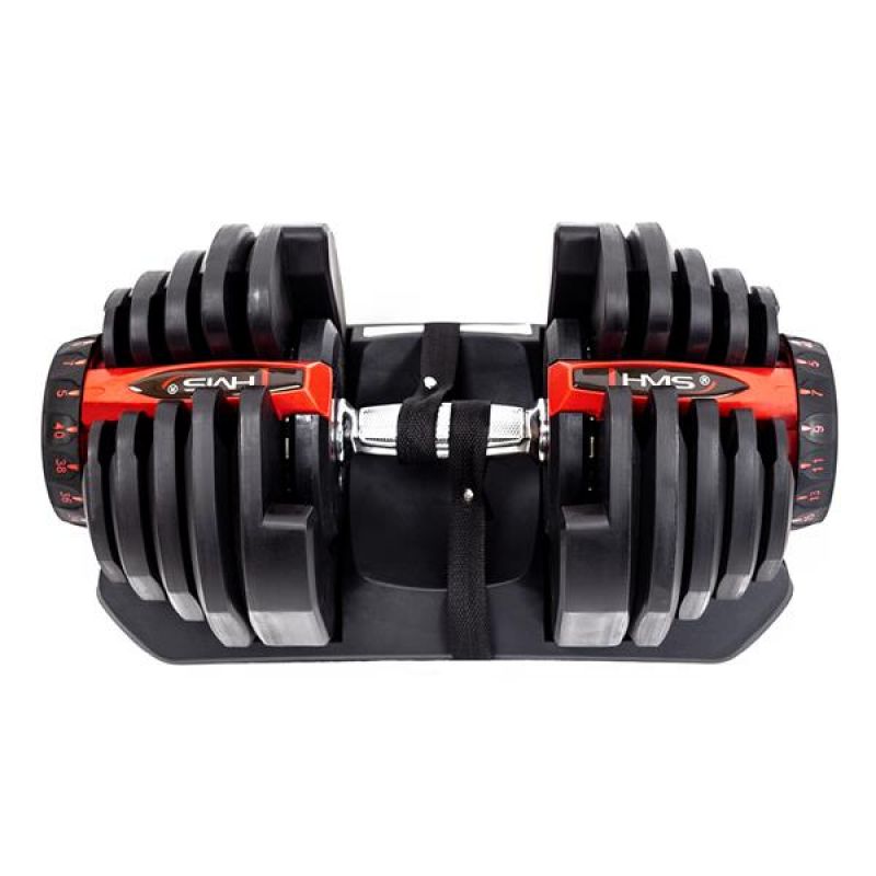 HMS SR80 Adjustable Barbell fekete póló 17-59-151