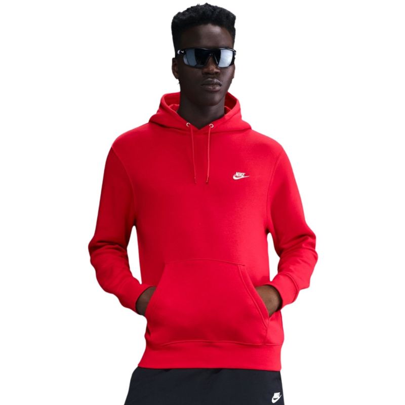 Nike Club BB men's sweatshirt 657 piros nadrág 153087XL