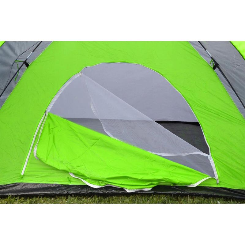 Enero 4-Person Cool Black-Green Camp Tent zöld tents, tourist equipment
