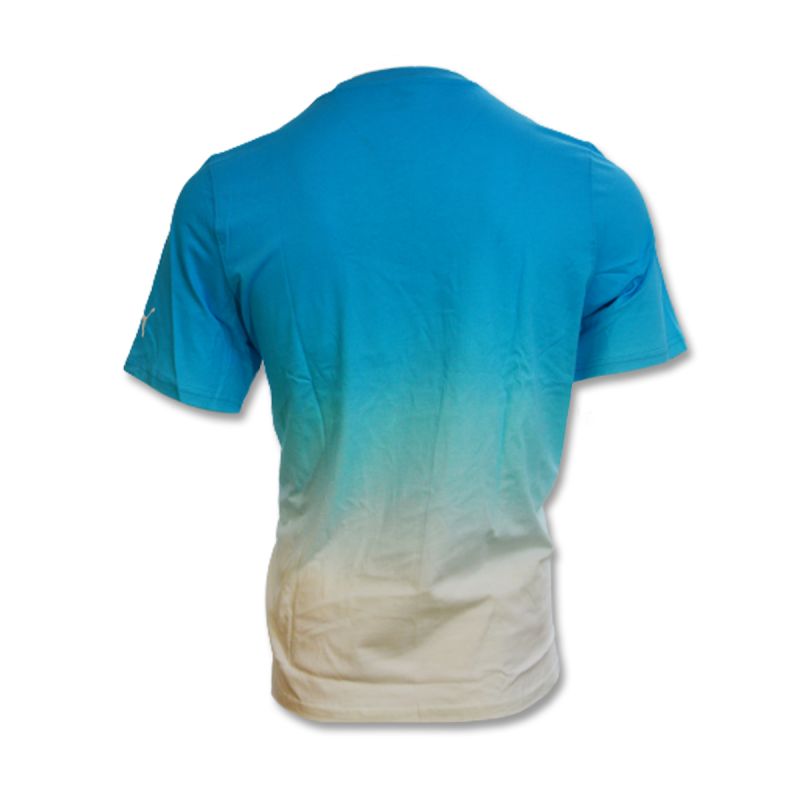 PUMA Melo Fade T-shirt Blue Atoll Training - kék póló