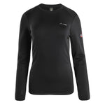 Elbrus Nadim Polartec Sweatshirt W fekete pulóver