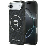 Karl Lagerfeld IML Karl Head Logo MagSafe Case for iPhone 17 Air - fekete telefontok