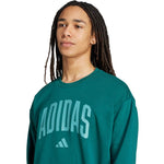 adidas Men's Collegiate Sweatshirt Green JM1733 General