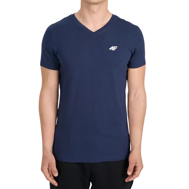 Men's T-shirt 4F M3339 navy 4FWMM00TTSHM3339 31S kék póló