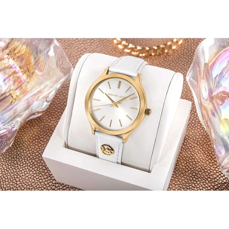 Michael Kors Slim Runway Women's Watch + BOX watches