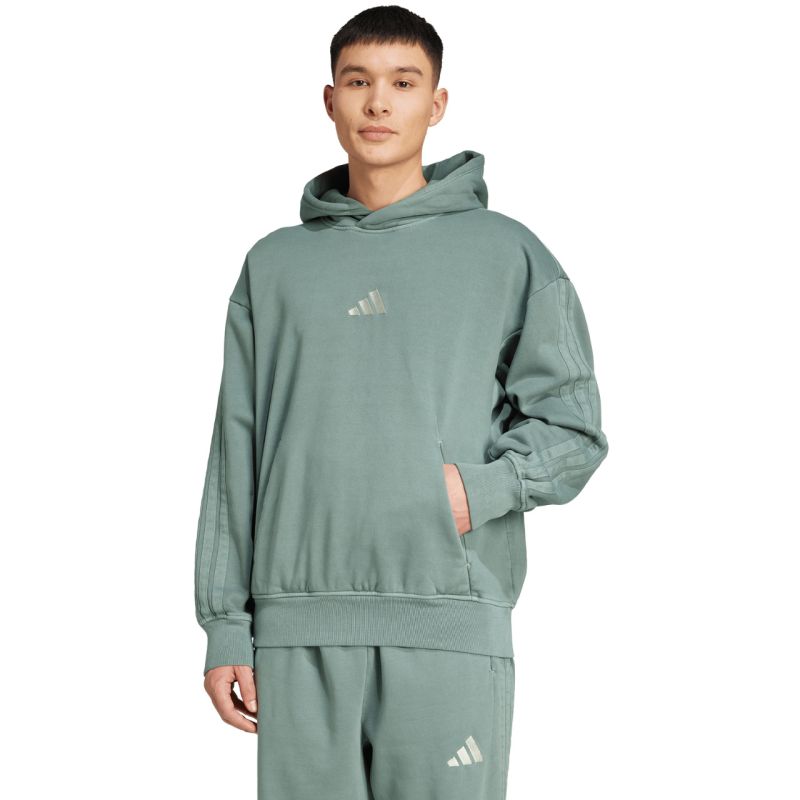 adidas Men's sweatshirt A SZN W FL HD green JL6538 General