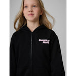 Girls' loose sweatshirt with hood 4F 4FJRSS26TSWSF2902-20S 158/164 kapucnis pulóver