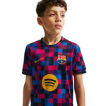 Nike FC Barcelona Kids' T-Shirt Burgundy and kék nadrág II1752621