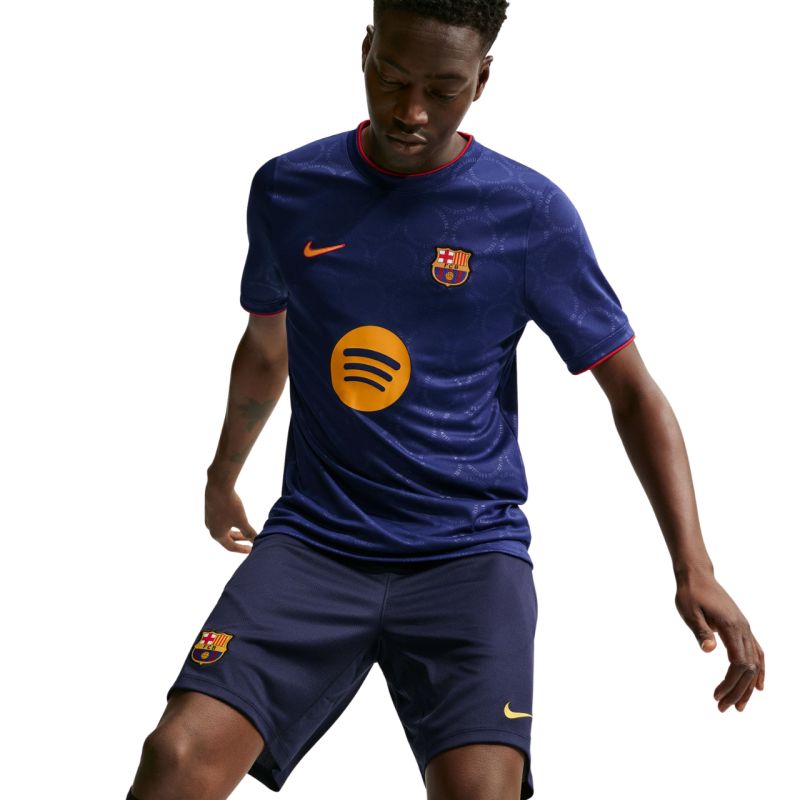 Nike FC Barcelona Third Men's T-Shirt Navy Blue sötétkék póló II6704498