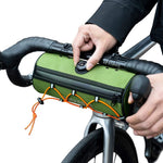 Rockbros TL002 ROAD TO SKY 1.5L Handlebar Waterproof - Green zielony hátizsák 5907769384219-211530