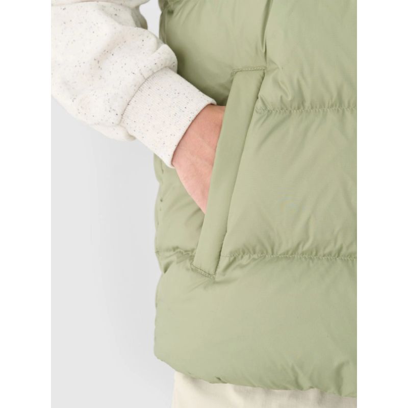Men's down vest with natural filling 4F 4FWAW24TVJAM148-43S mellény