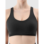 Women's medium support training bra 4F 4FRSS24USBAF158-20S sportmelltartó
