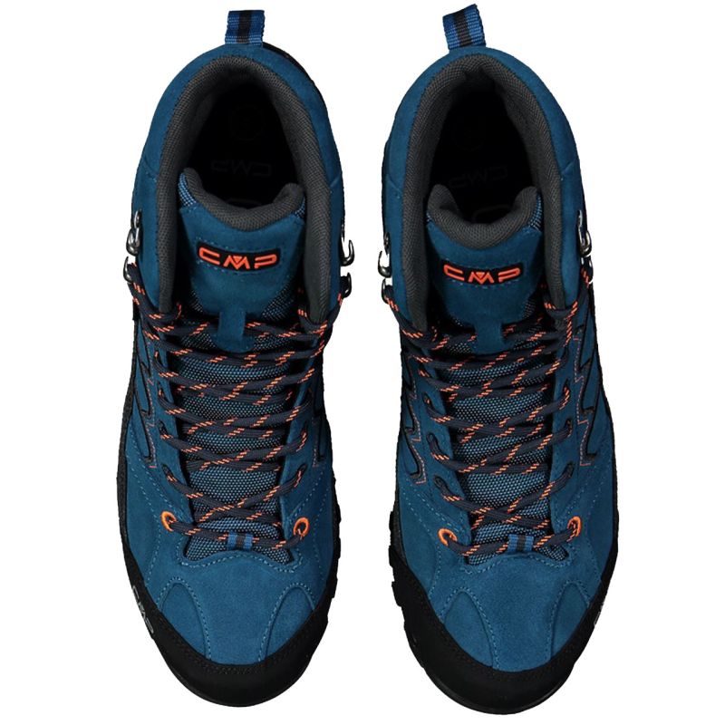 CMP Moon Mid WP trekking kék cipő