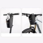 Rockbros P002 Handlebar Compatible with Scooters and Folding City Bikes 1.5L - Black fekete táska