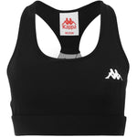 Kappa Ebba W 305040 005 Sports Bra fekete sportmelltartó 305040005