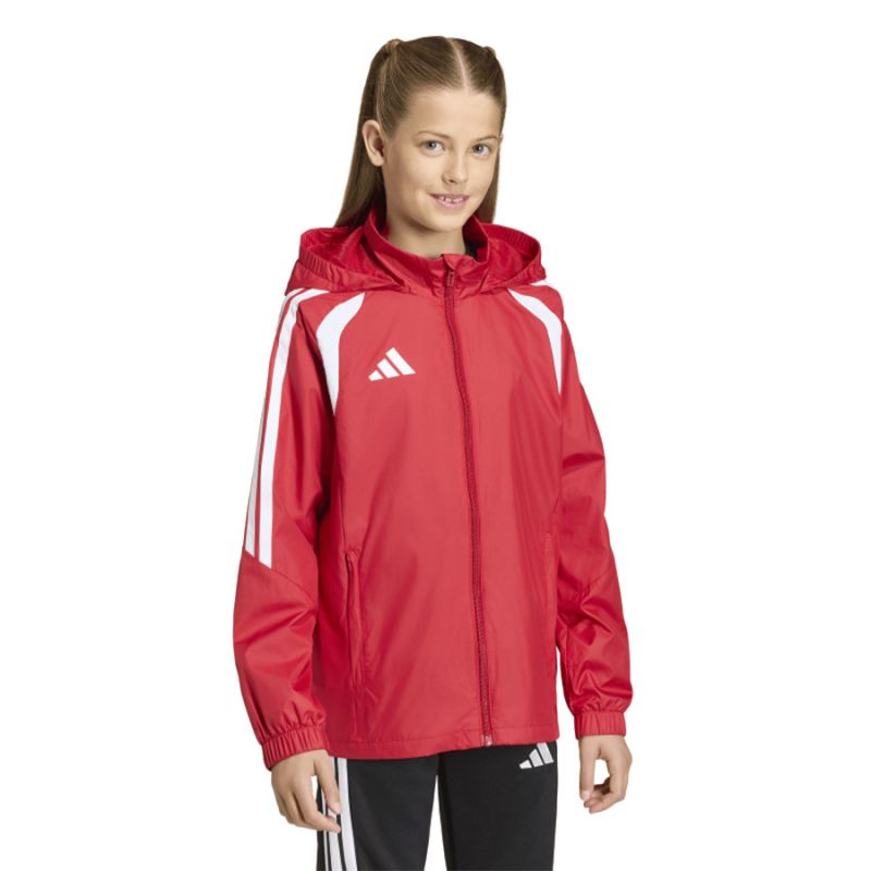 adidas Tiro 26 League Windbreaker kids' JY9724 piros kabát
