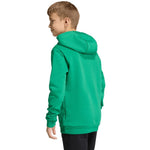 Adidas Entrada 26 Hoody green JZ6563 kids' sweatshirt 104cm kapucnis pulóver