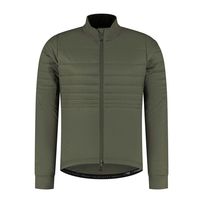 Rogelli Element winter jacket green zöld kötött sapka SIRC1100005.400.L