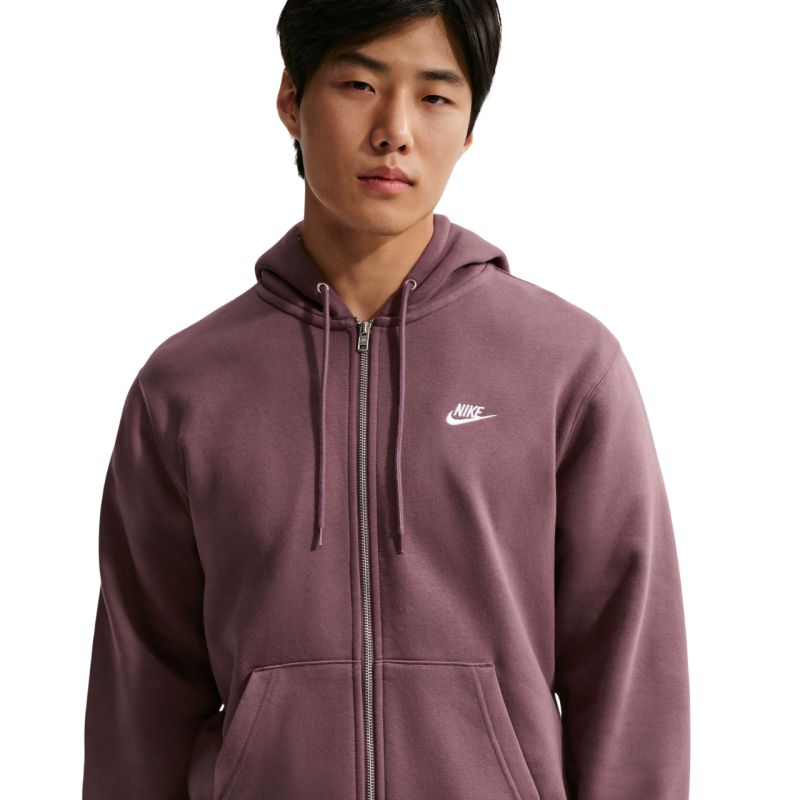 Nike Men's Club BB FZ Hoodie Brown barna póló FN3861502