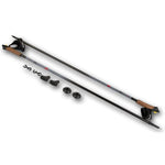 Enero Nordic Walking Poles 1-Sequential 115cm fekete sticks