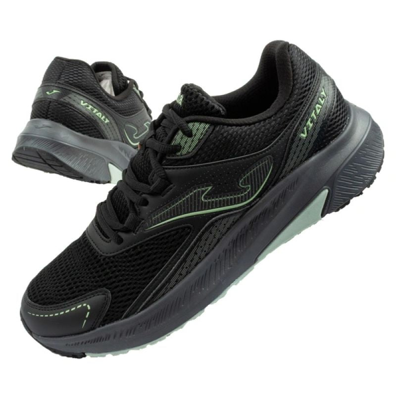 Joma Vitaly men's running shoes, lightweight, comfortable, durable, black fekete nadrág