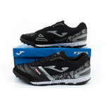 Joma Mundial Turf 2601 football boots black MUNS2601TF fekete focicipő