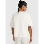 Women's oversize printed T-shirt 4F 4FRSS25TTSHF2979-11S póló