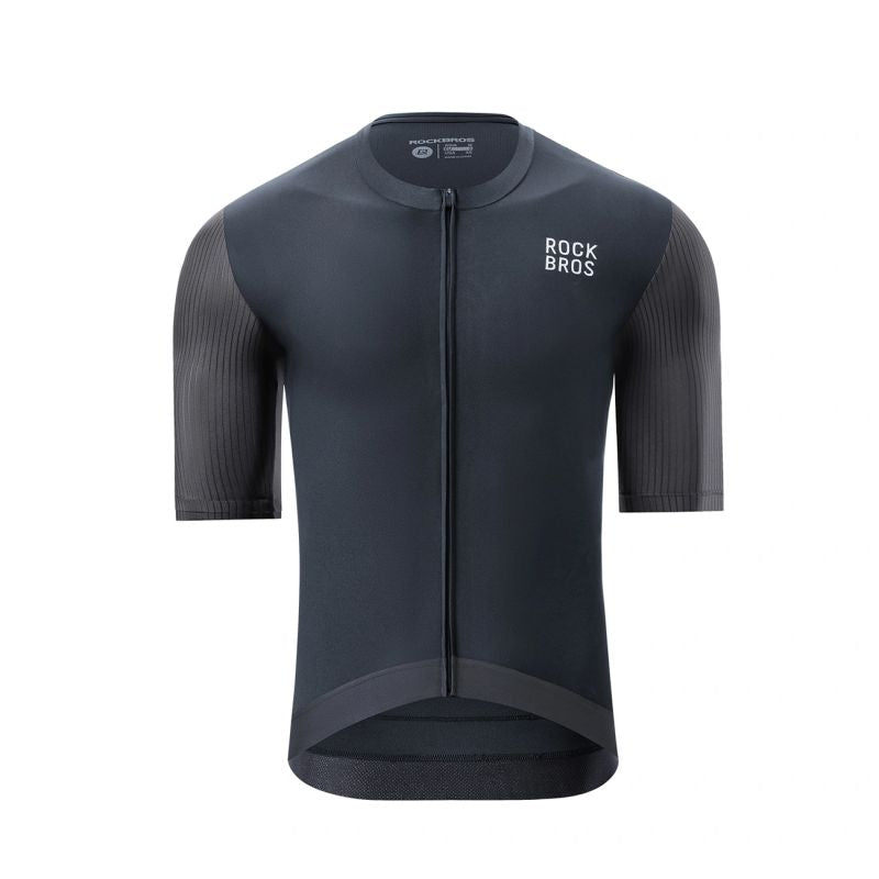 Rockbros 15200025 Short Sleeve Cycling Jersey Size XS - Black czarny \ xs póló