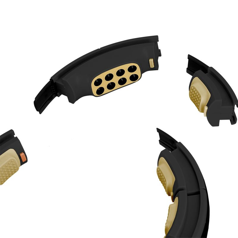 HMS Hhm13 New Hula Hop Black/Gold With Magnets And Weight + Counter arany jibbitz 17-44-574
