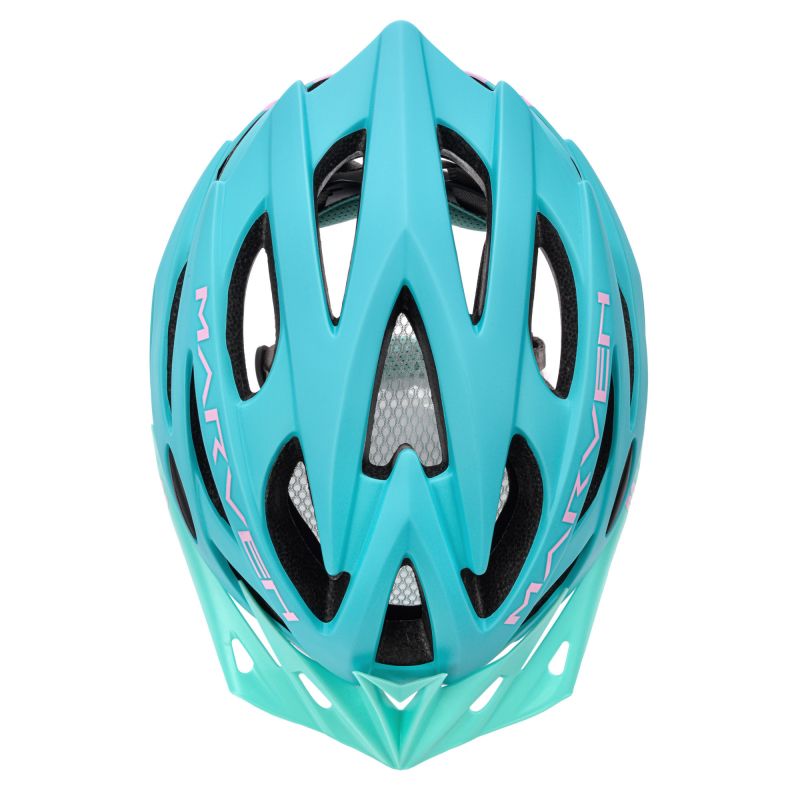 Meteor Marven pink/mint bicycle helmet rózsaszín sisak 24739-24740
