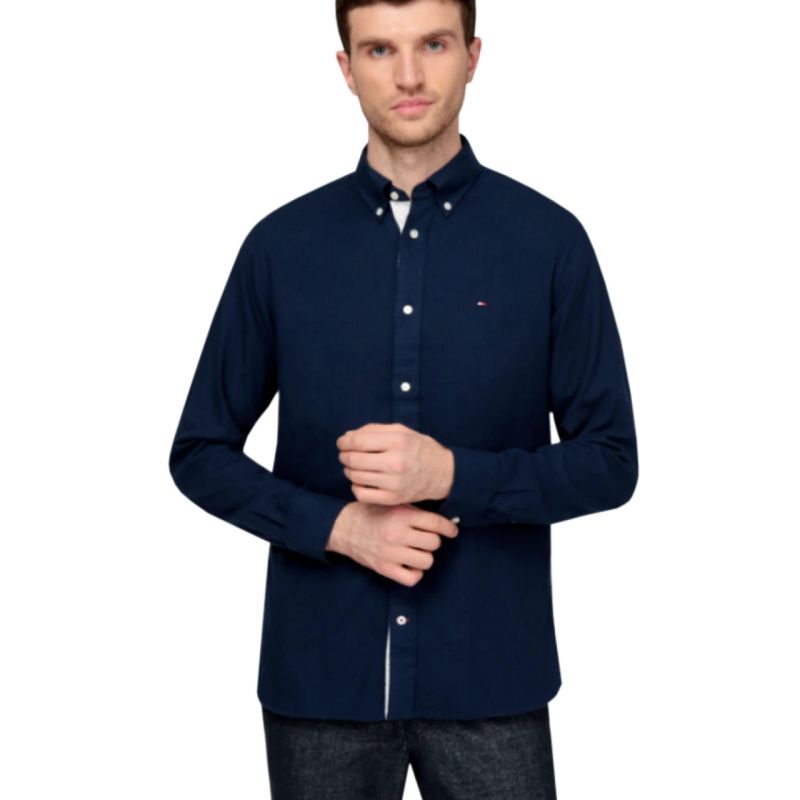 Tommy Hilfiger Men'S Cotton Cashmere Shirt Egyéb