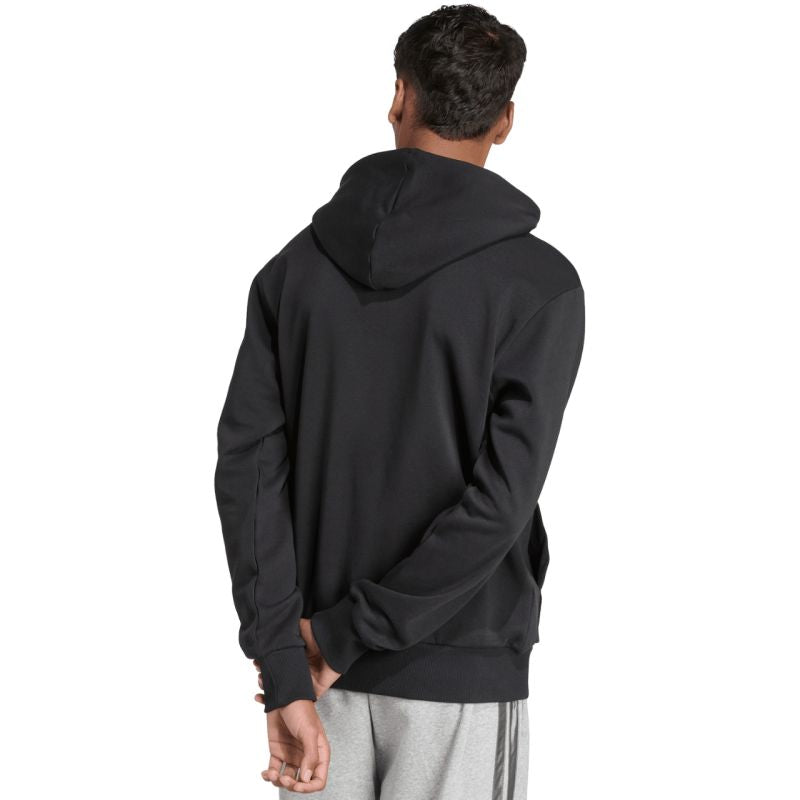 adidas Men's Holiday 3S Hoodie Black JM1698 General