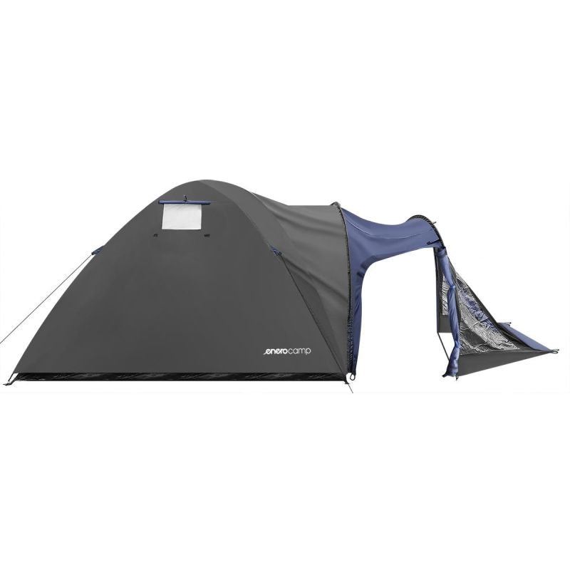Enero Camp 4-Person Cool Black-Blue Tent kék tents, tourist equipment