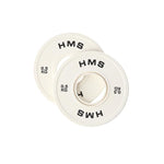 HMS Bumper Olympic Plate Set 2x (0.5kg, 1kg, 1.5kg, 2kg, 2.5kg) CBRS Set póló 17-61-097