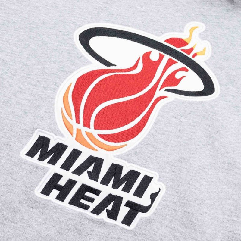 Mitchell & Ness Pinnacle Heavyweight Fleece NBA Miami Heat Hoodie kapucnis pulóver