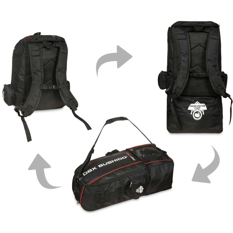 DBX Bushido 3 in 1 Training Bag - Backpack + Bag - PREMIUM backpacks, training equipment, bags