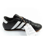 Adidas women's sports shoes Taekwondo Lace black fashionable leather